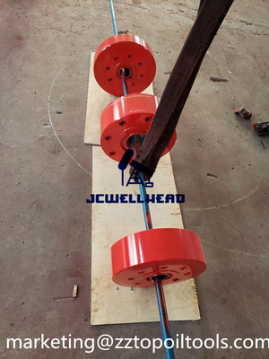 API 6A DSAF Wellhead شفة محول مزدوج رصع لتوصيل رأس البئر